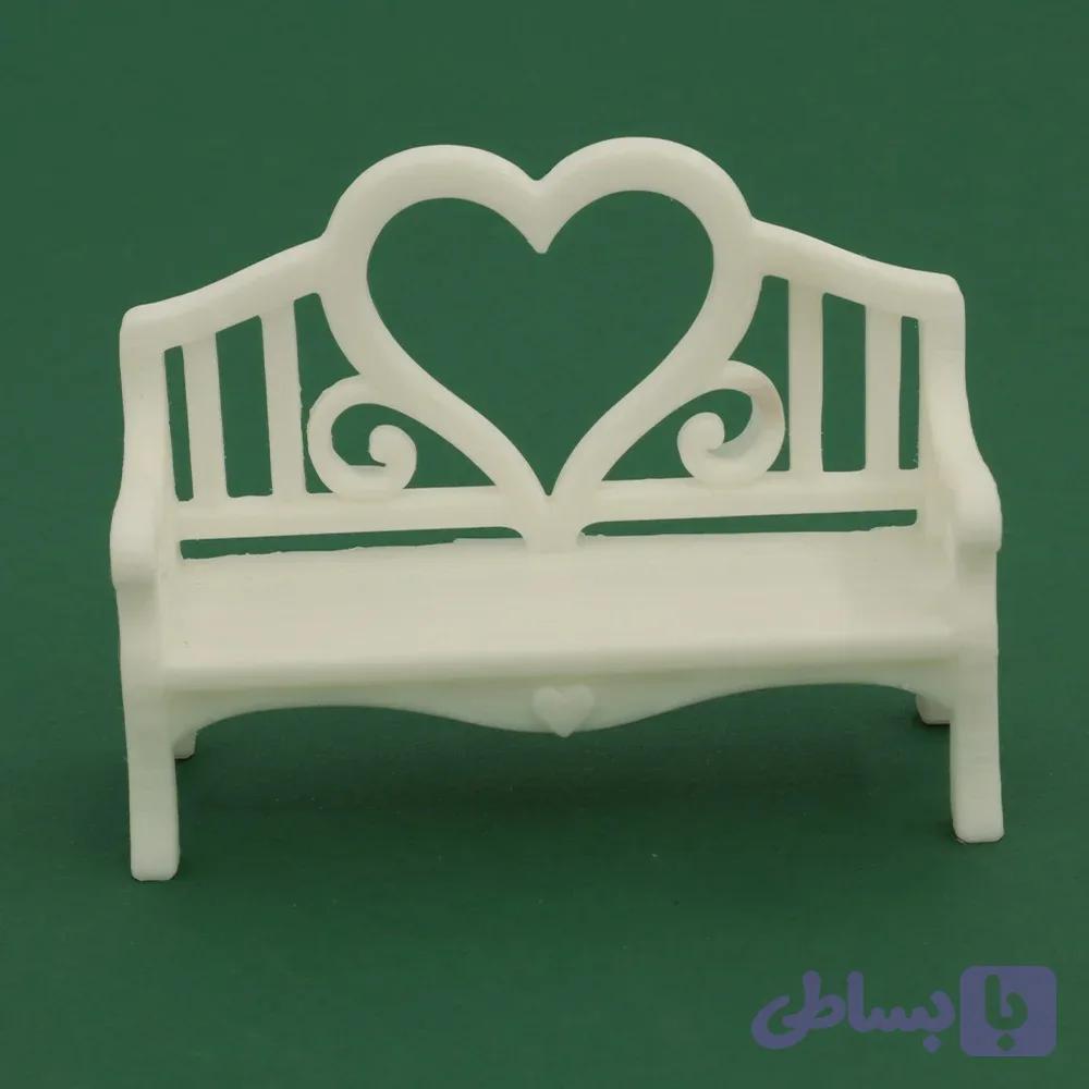 تاپر کیک ولنتاین مدل (SCC026) Unpainted Valentine’s Day cake topper — تصویر 1