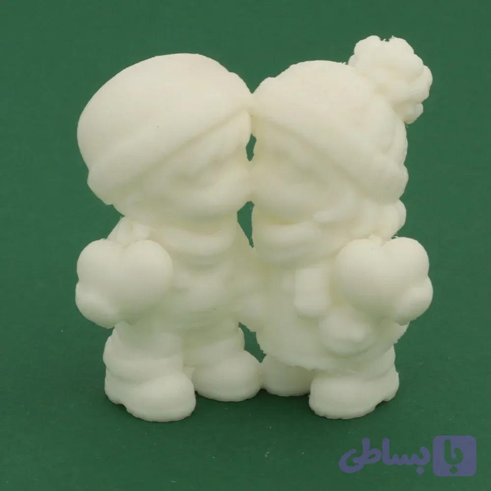 تاپر کیک ولنتاین و نامزدی مدل (SCC024) Unpainted Valentine’s Day cake topper