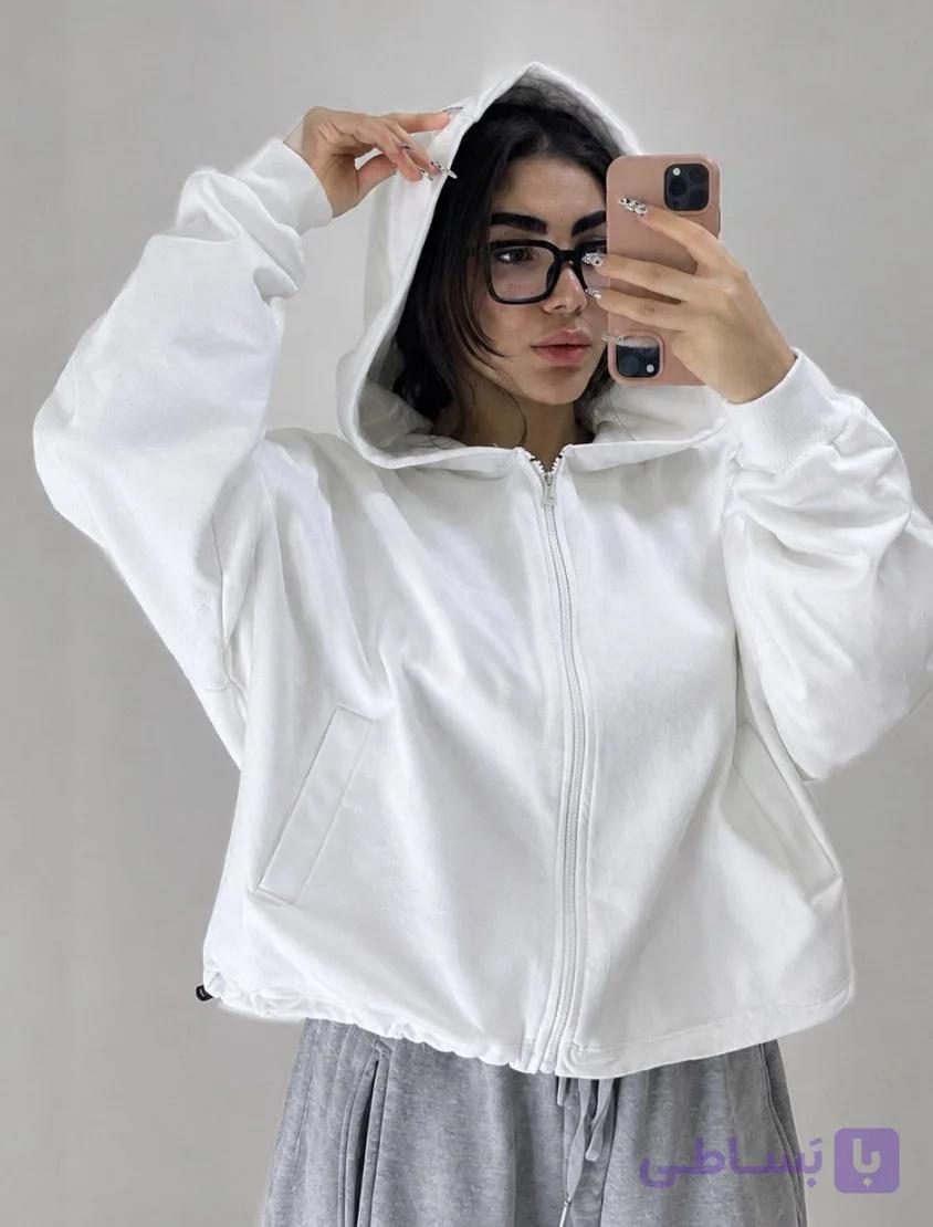 سویشرت بغل گت زنانه 10035