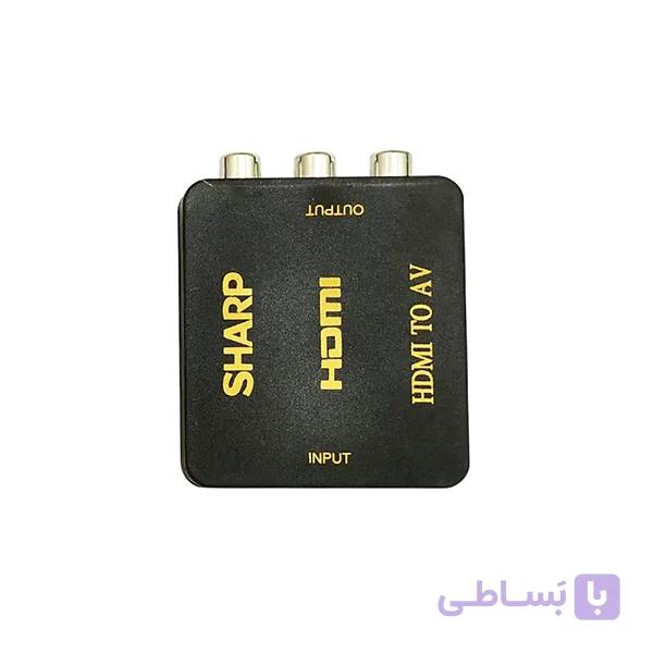 مبدل HDMI به AV شارپ