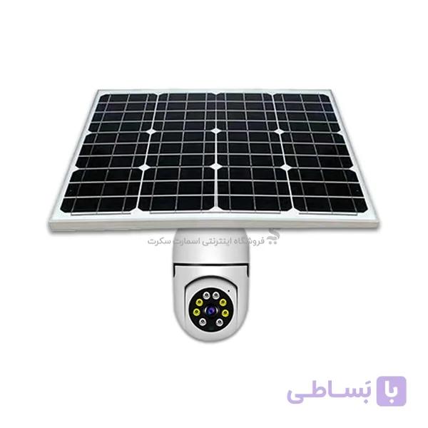 دوربین خورشیدی چرخشی V380 سیم کارتی اقتصادی مدل v380 — تصویر 1