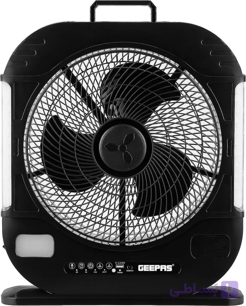 پنکه شارژی جیپاس مدل GF21190 کنترل دار — تصویر 1