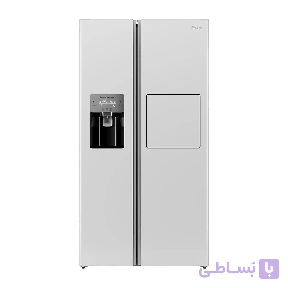 یخچال فریزر ساید بای ساید جی پلاس 32 فوت مدل GSS-R7924W — تصویر 1