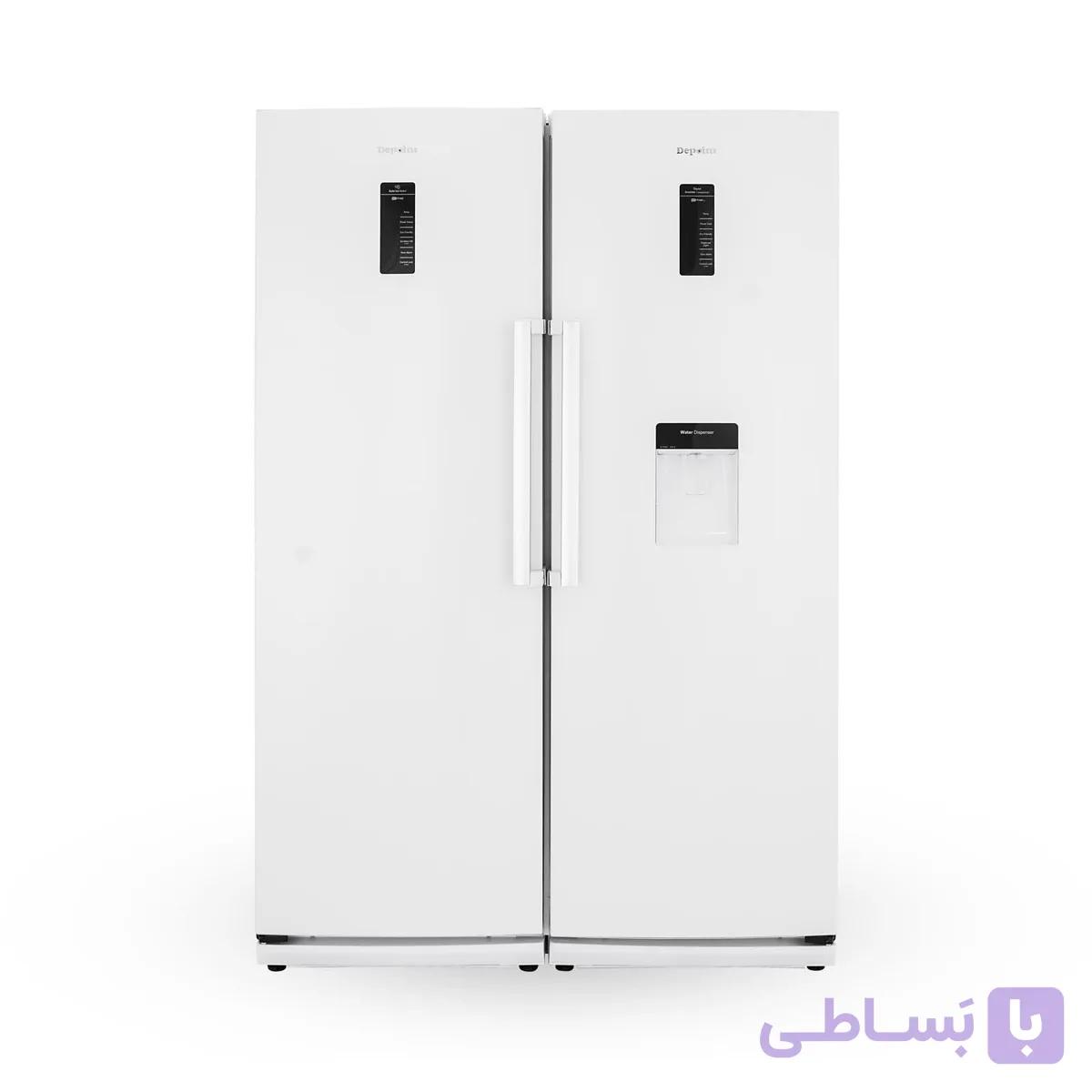 یخچال فریزر دوقلو D4 سفید دیپوینت — تصویر 1