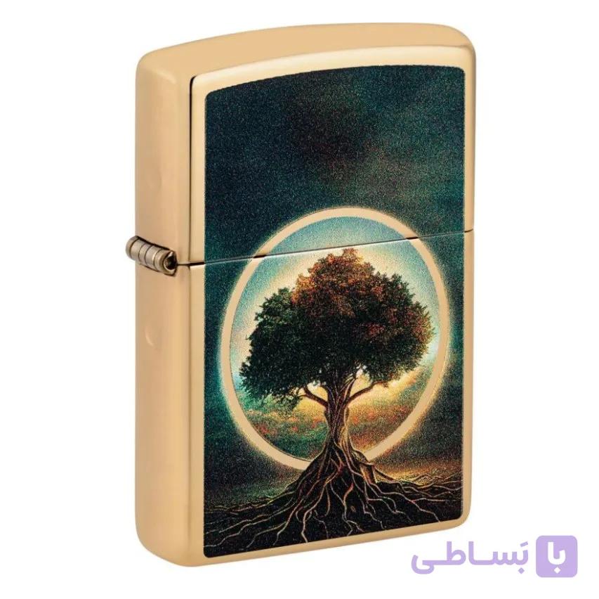 فندک زیپو کد Zippo Tree of Life 60006998 — تصویر 1