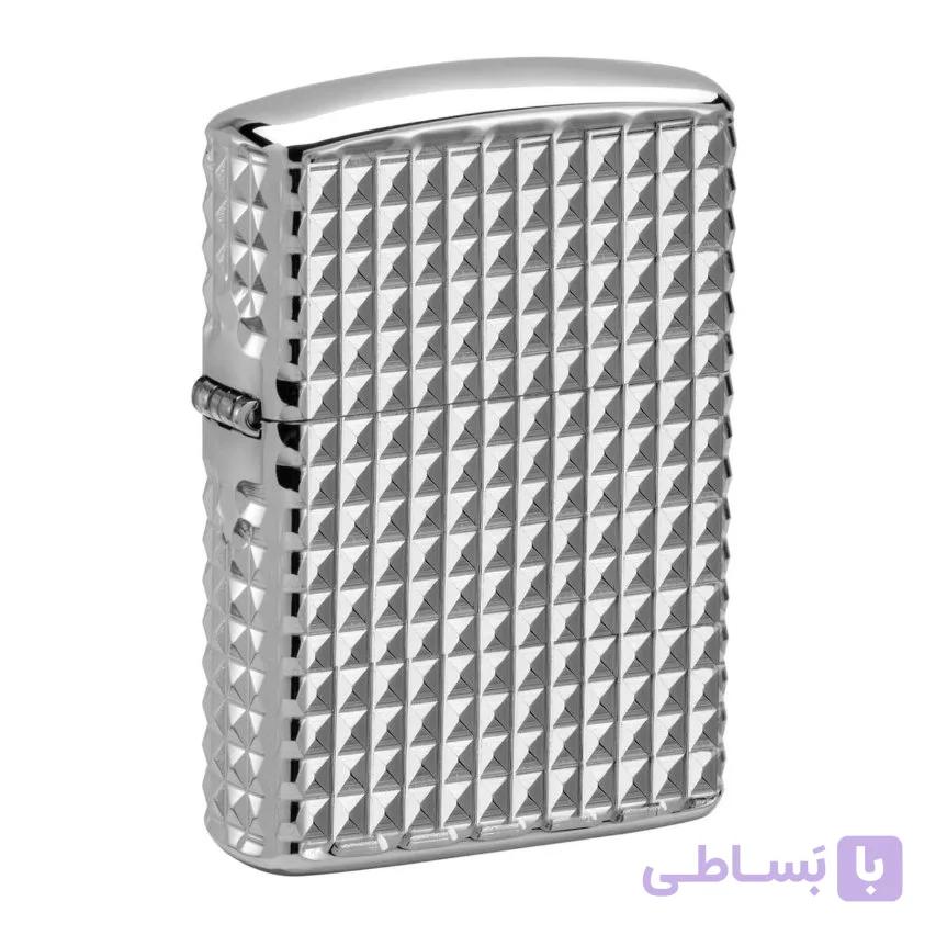 فندک زیپو کد 60006898 Zippo Geometric Diamond — تصویر 1