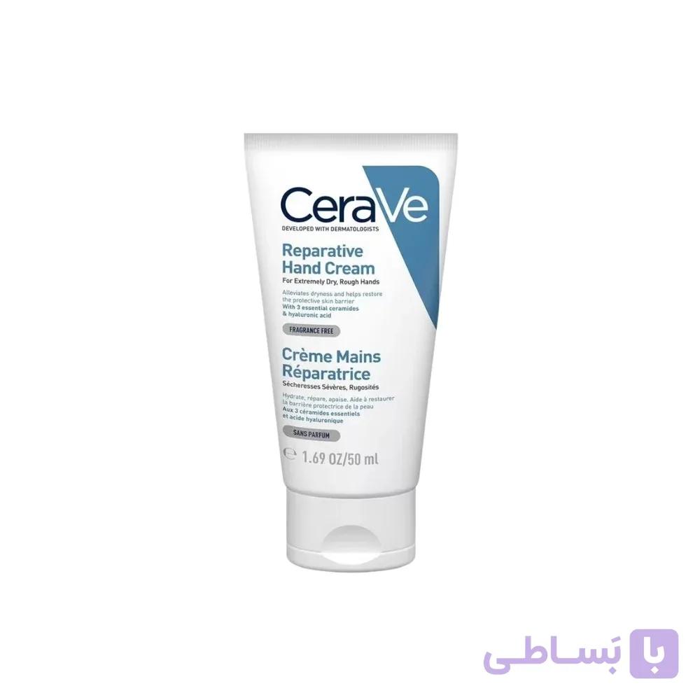 کرم ترمیم‌کننده دست Reparative Hand Cream سراوی — تصویر 1