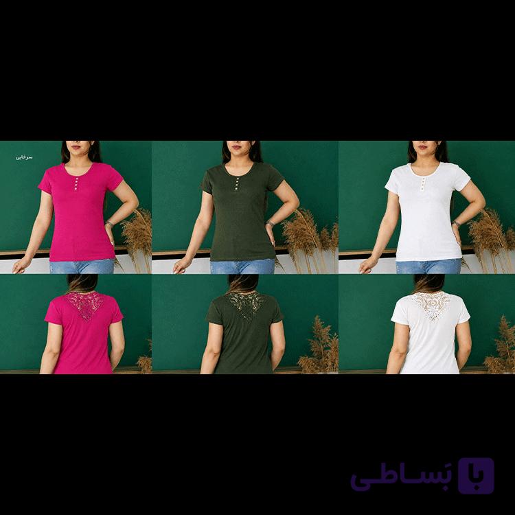 تیشرت فانریپ کبریتی پشت گیپوری | خرید عمده — تصویر 1