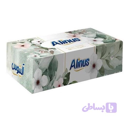 دستمال کاغذی 300برگ آلینوس (بسته ۳ عددی)