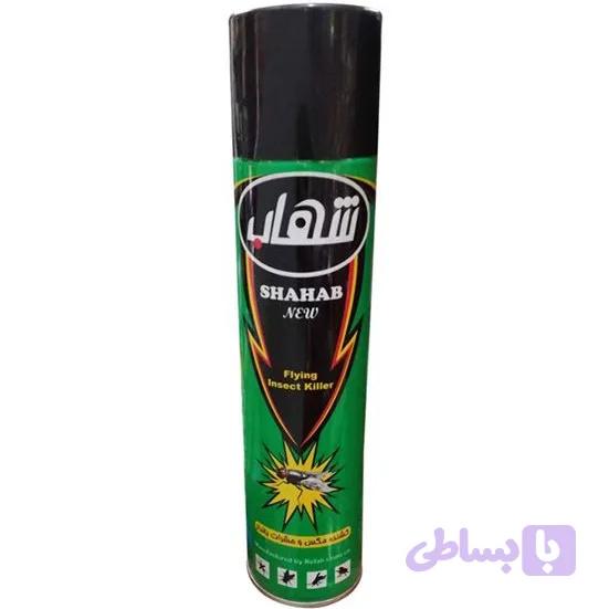 اسپری حشره کش شهاب 400 میلی لیتری بودار