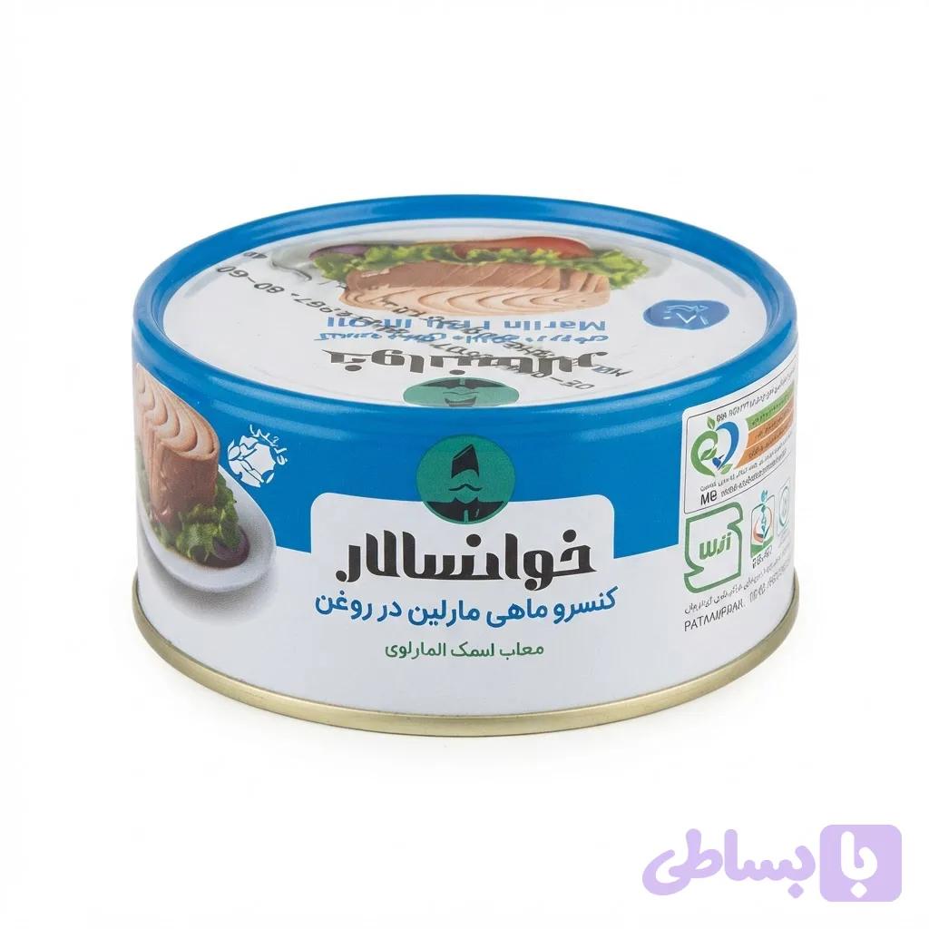 کنسرو تن ماهی 180 گرم خوانسالار