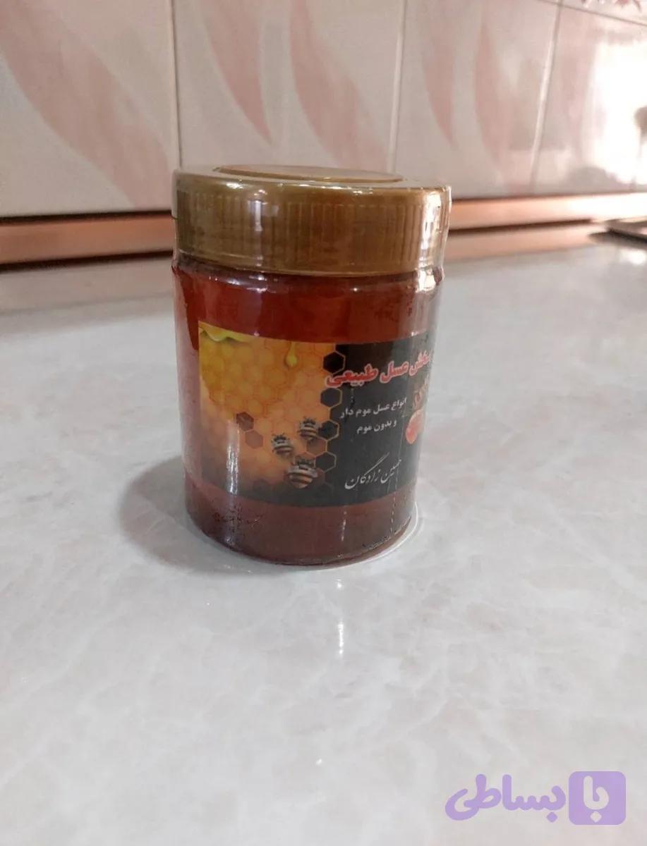 عسل نیم کیلویی طبیعی خالص