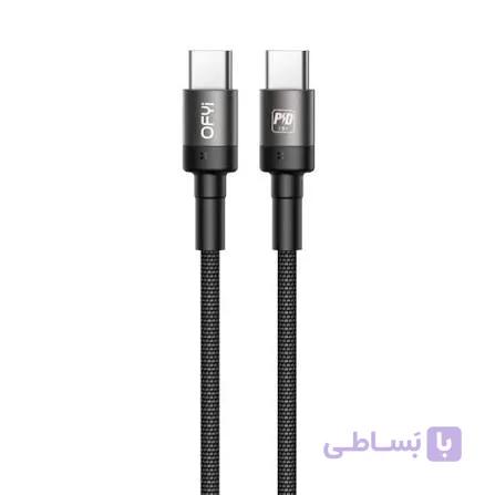 کابل یه سر تایپ‌سی یه سر لایتنینگ(pd) اوفی مدل ca_11pd