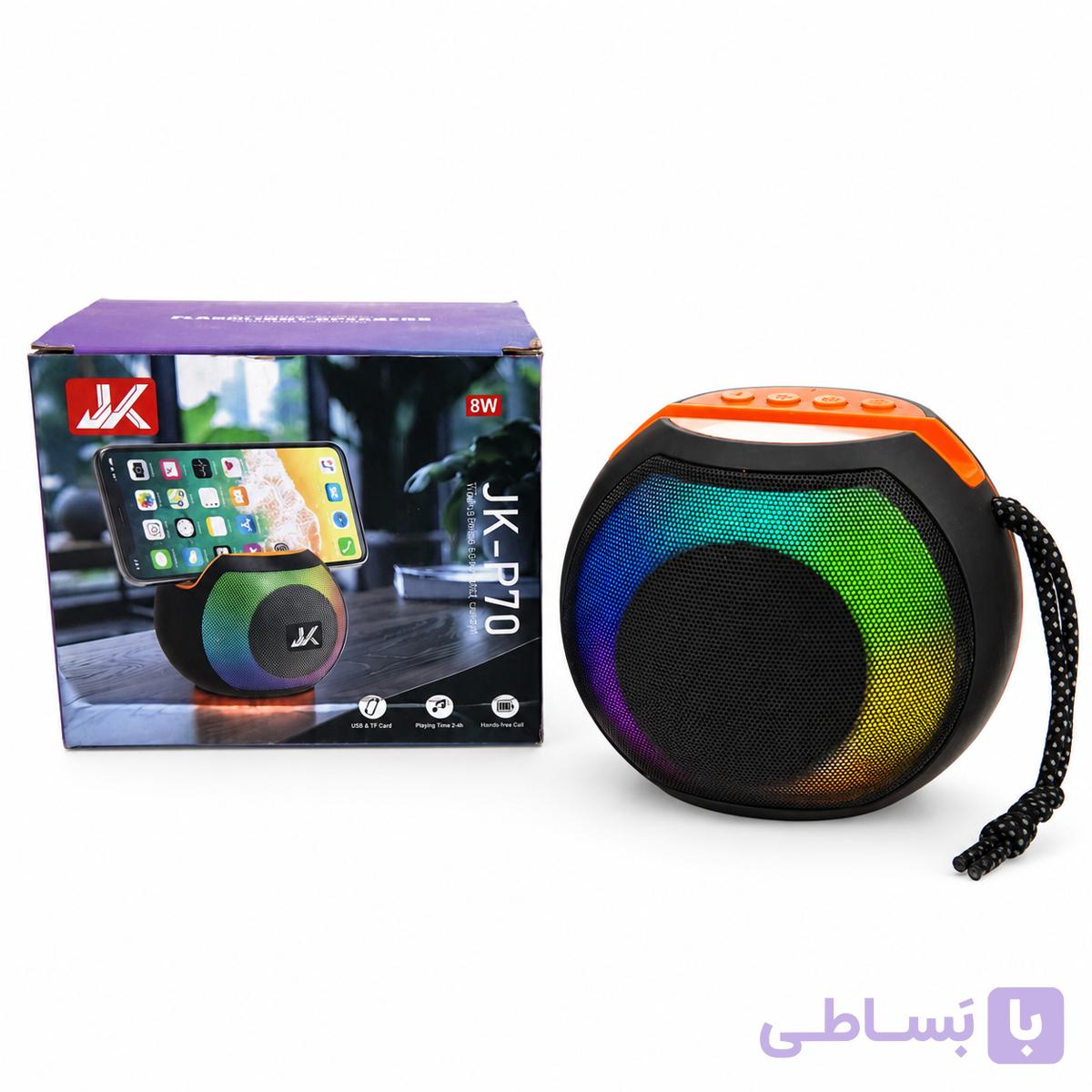 اسپیکر بلوتوثی  قابل حمل jk_p70  تایپ c