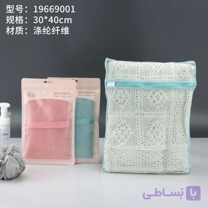 محافظ لباس زیپ دار لباسشویی — تصویر 1