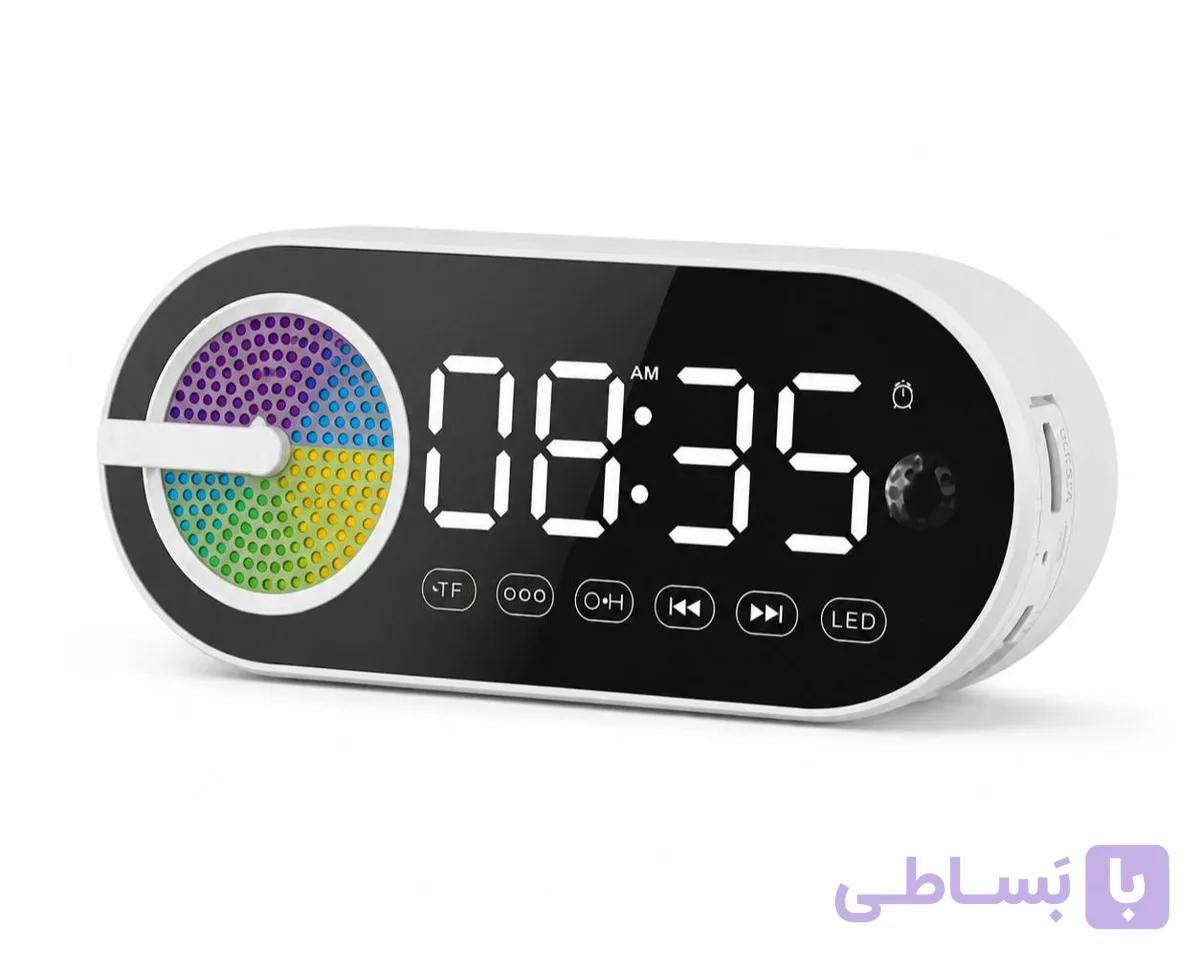 اسپیکر بلوتوثی رومیزی ساعت‌دار G-30 — تصویر 1