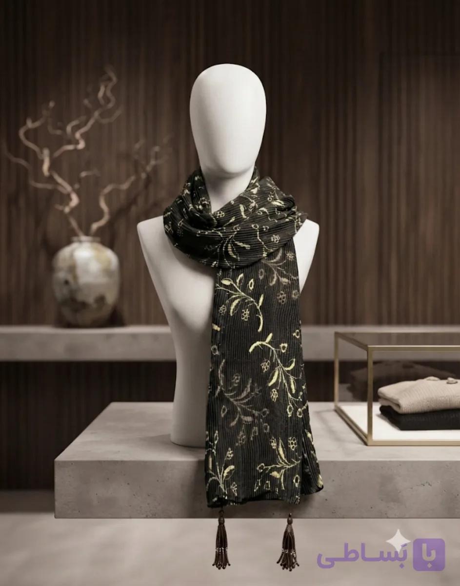شال طرحدار زنانه