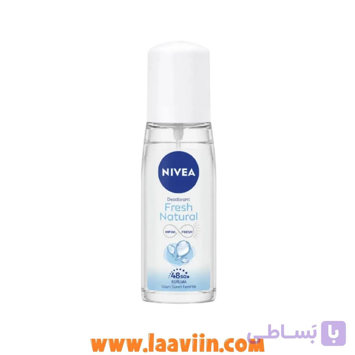 اسپری دئودورانت زنانه نیوا Fresh Natural 75 میل