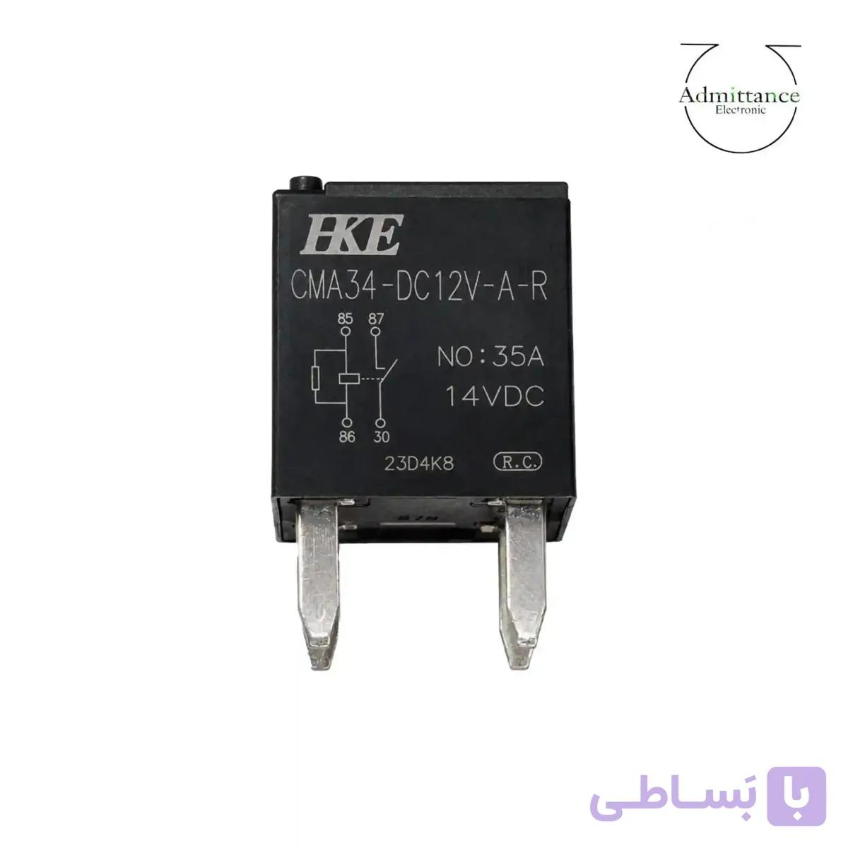 رله سوزنی خودرویی HKE -محصولات سایپا CMA-34-DC12V-A-R — تصویر 1