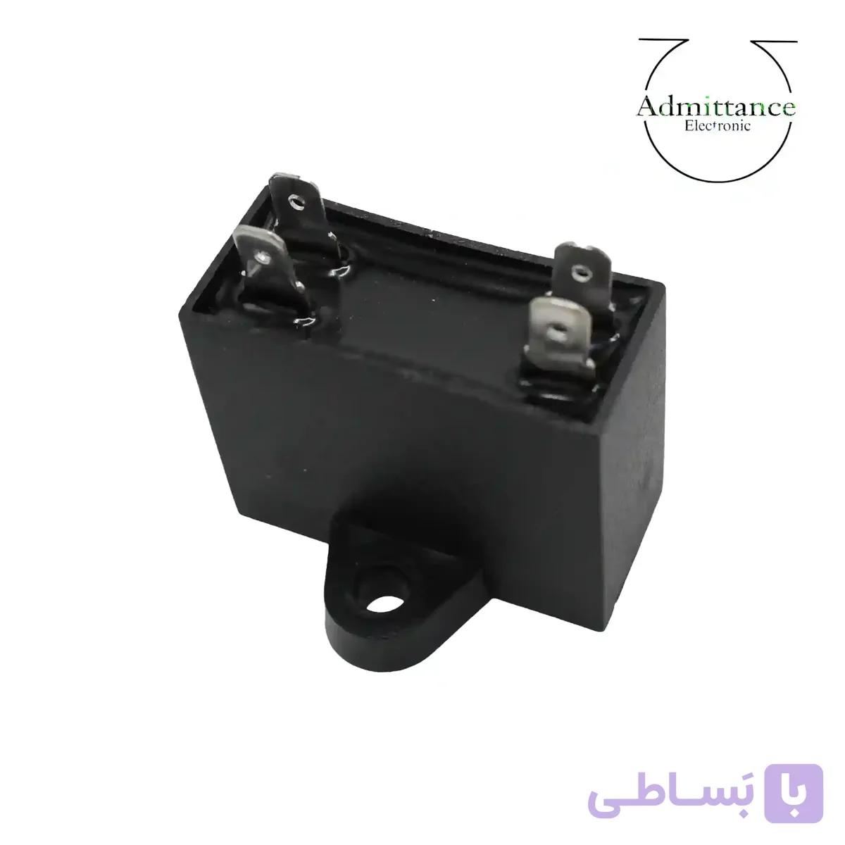 خازن فن کتابی مدل 1 میکروفاراد برند FROST — تصویر 1