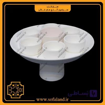 هفت سین سرامیکی طرح قارچی سفالند — تصویر 1