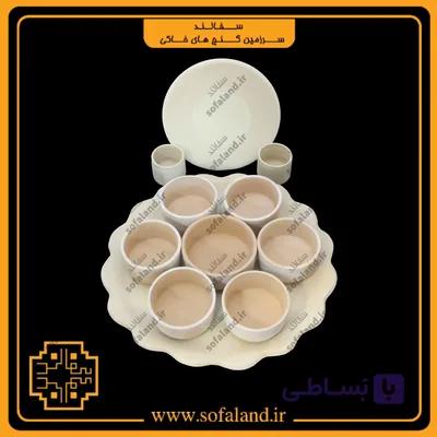 هفت سین سفالی طرح استوانه سفالند — تصویر 1