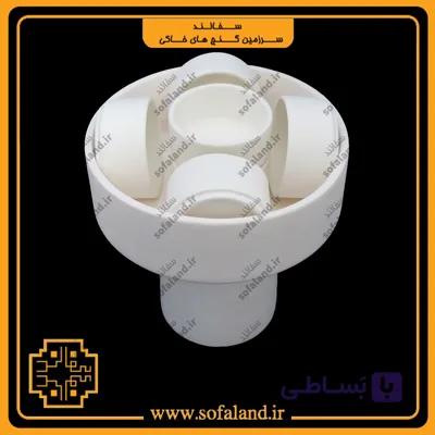 هفت سین سرامیکی طرح اقتصادی پایه دار سفالند — تصویر 1