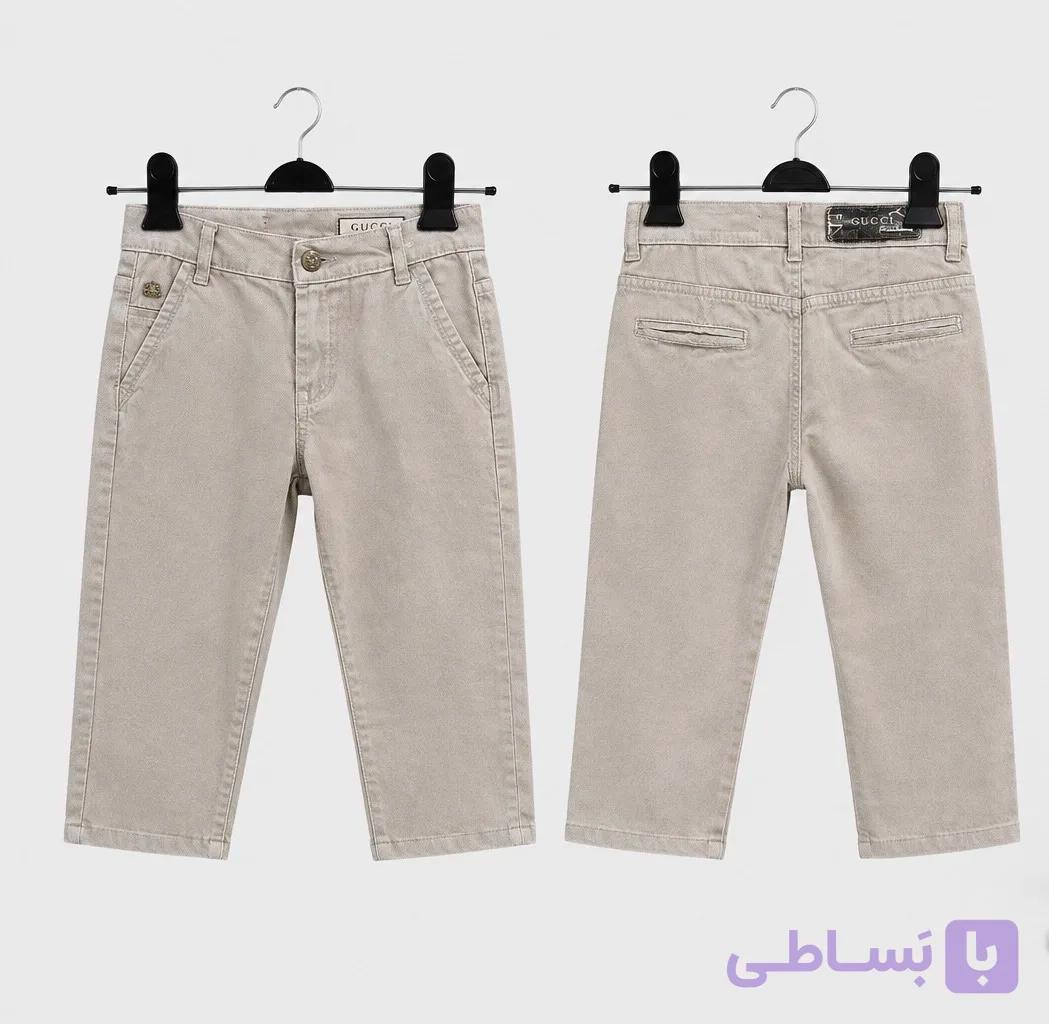 شلوارک کتان طوسی اسپرت کد۱۰۴۸