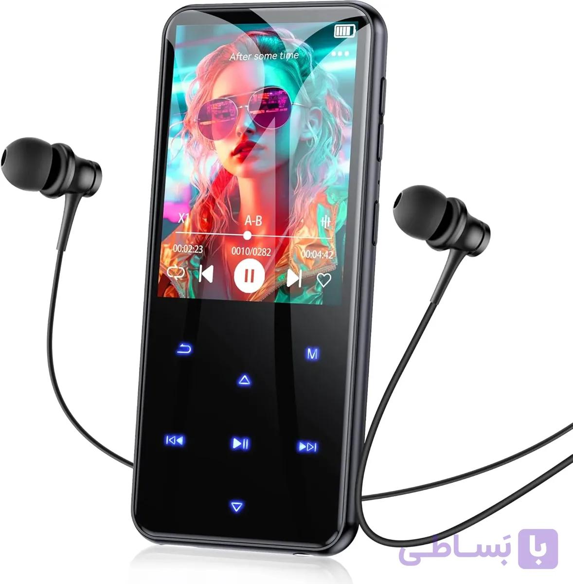 پخش‌کننده موسیقی MP3 بلوتوثی برند AGPTEK مدل M3PL — تصویر 1