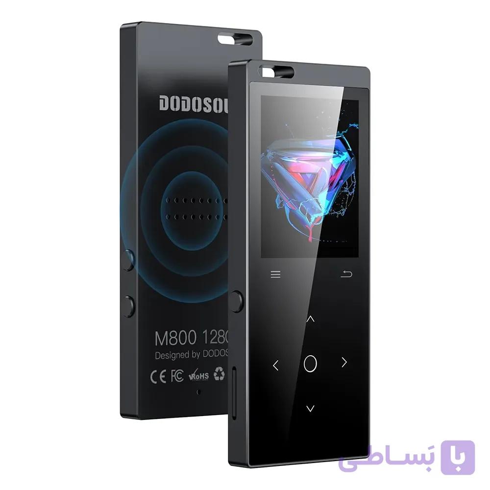 MP3 پلیر با حافظه 64 گیگابایت و بلوتوث 5.2 برند DODOSOUL مدل M800-64G — تصویر 1