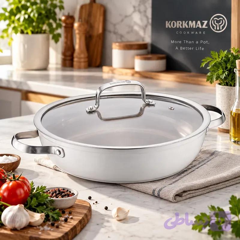 تابه کرکماز مدل نیا سرا Nea Sera A3859 سایز 26 — تصویر 1
