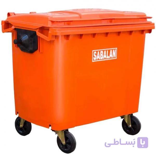 سطل زباله شهری 660 لیتری ، سطل زباله مکانیزه، سطل زباله پلی اتیلن 660 لیتری، مخزن زباله شهری