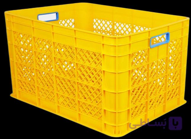 سبد صنعتی پلاستیکی760 (طول 68 عرض 50 ارتفاع 40 )