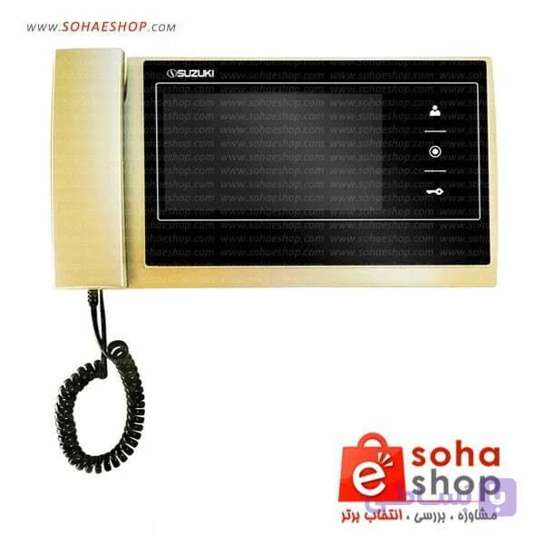 آیفون تصویری سوزوکی مدل SZ-727M (بژ و نقره ای) — تصویر 1
