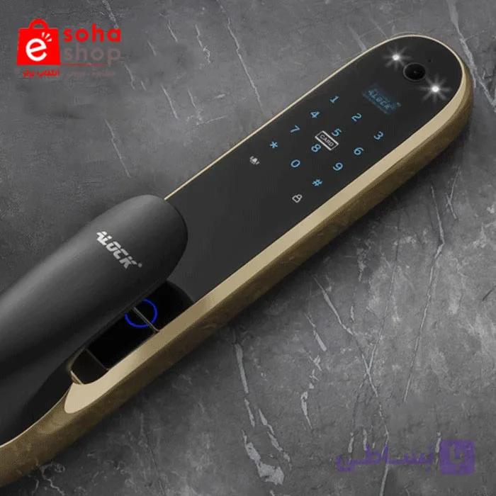دستگیره چشمی‌دار و اثر انگشتی دیجیتال ALOCK مدل Pmax Camera