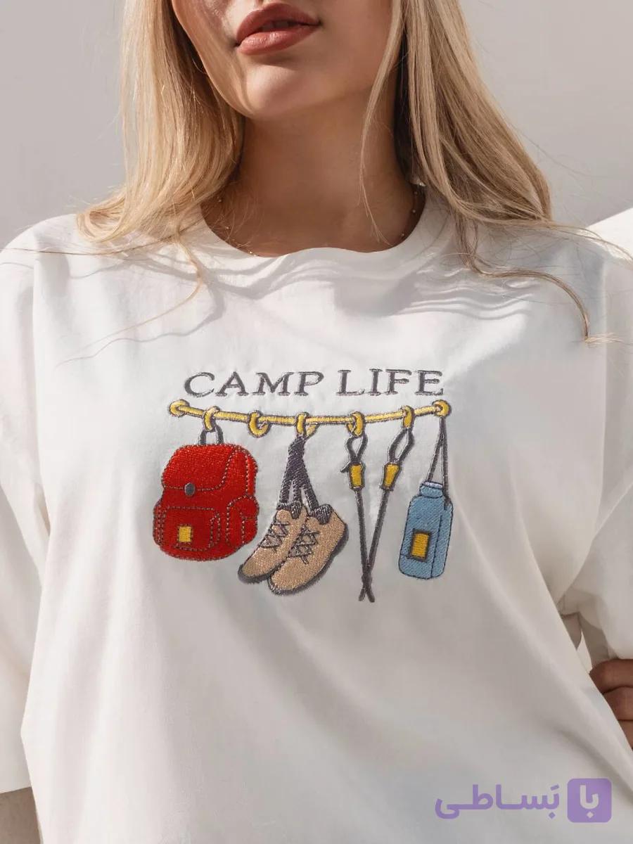 تیشرت زنانه camp life
