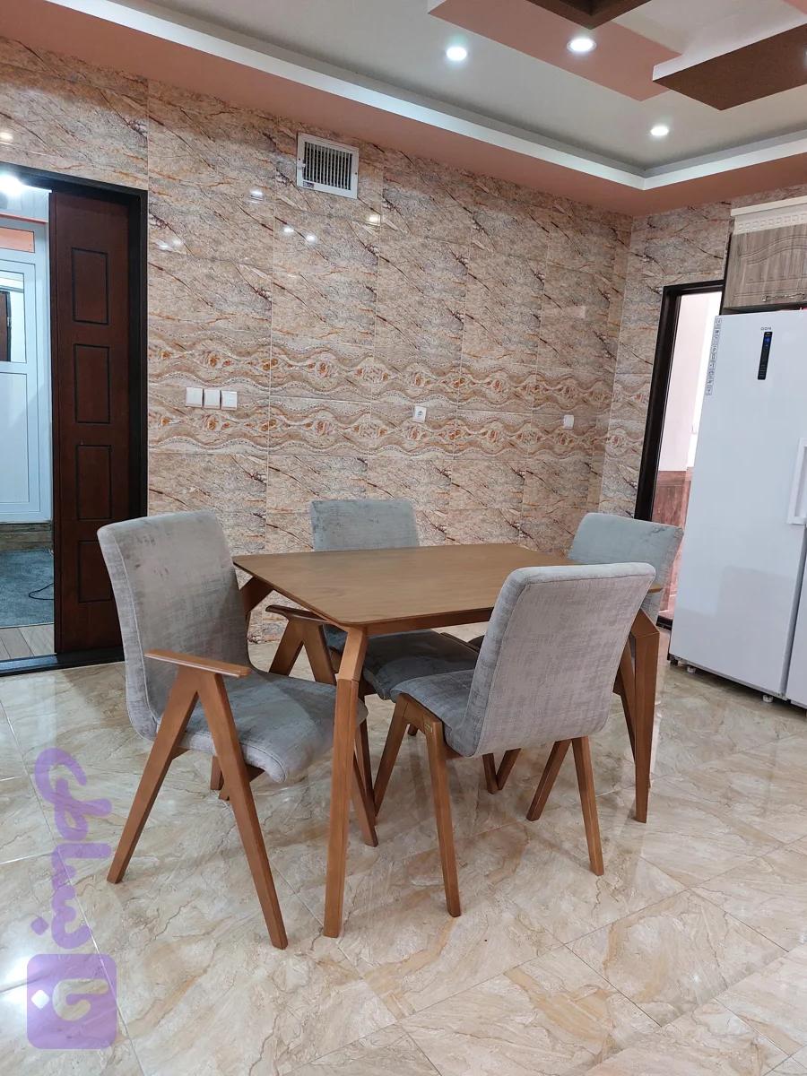ناهارخوری ژانت چهارنفره رنگ طوسی