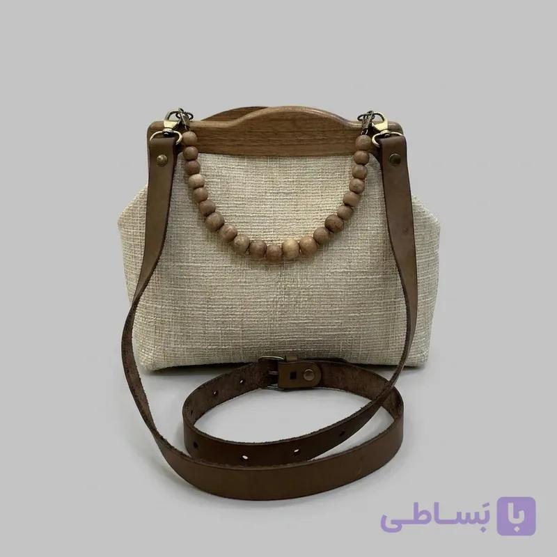 کیف پارچه ای چوبی راما مدل کلاسیک