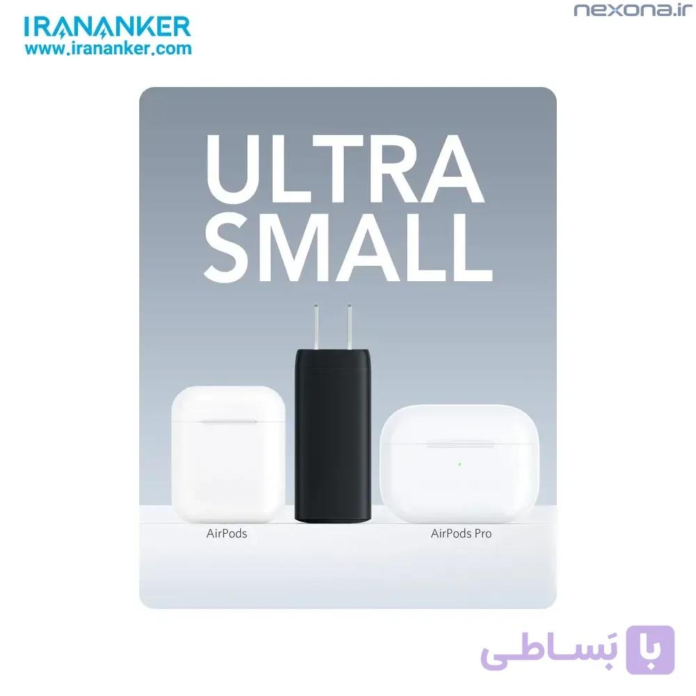 شارژر دیواری 65 وات 3 پورت انکر مدل Anker 735 Nano II GaN Charger A2667 — تصویر 1