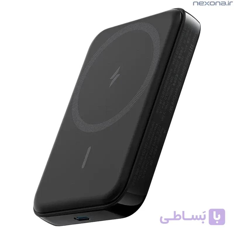 پاوربانک مغناطیسی انکر 5000 میلی آمپر Anker 321 Magnetic Battery (MagGo) – مدل A1616 — تصویر 1