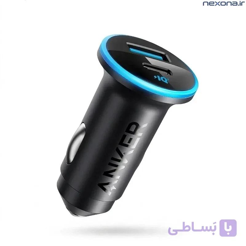 شارژر فندکی 52.5 وات انکر مدل Anker Car Charger A2735 — تصویر 1