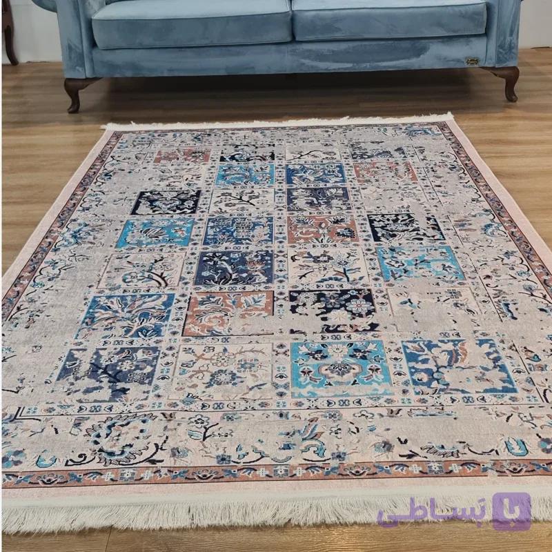 فرشینه طرح خشتی کهنه نما، کد U 488(پس کرایه)