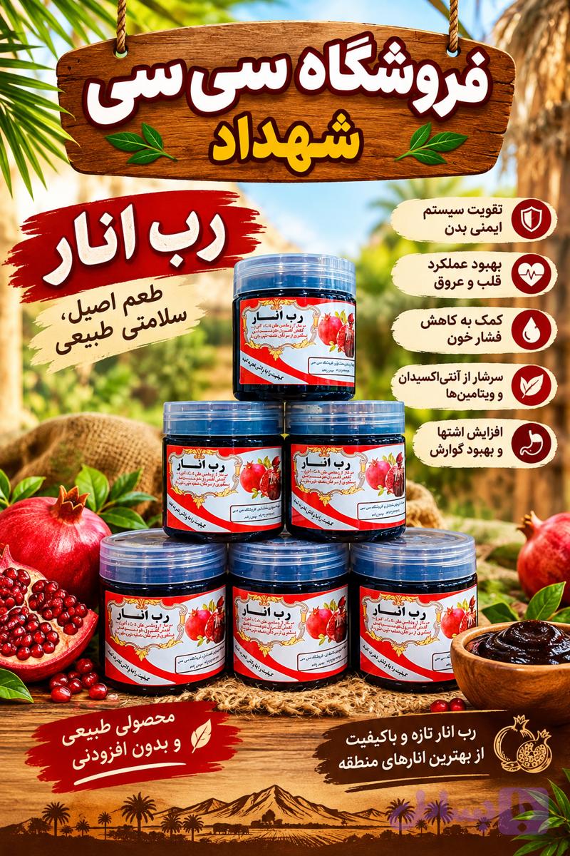 رب انار محلی تازه