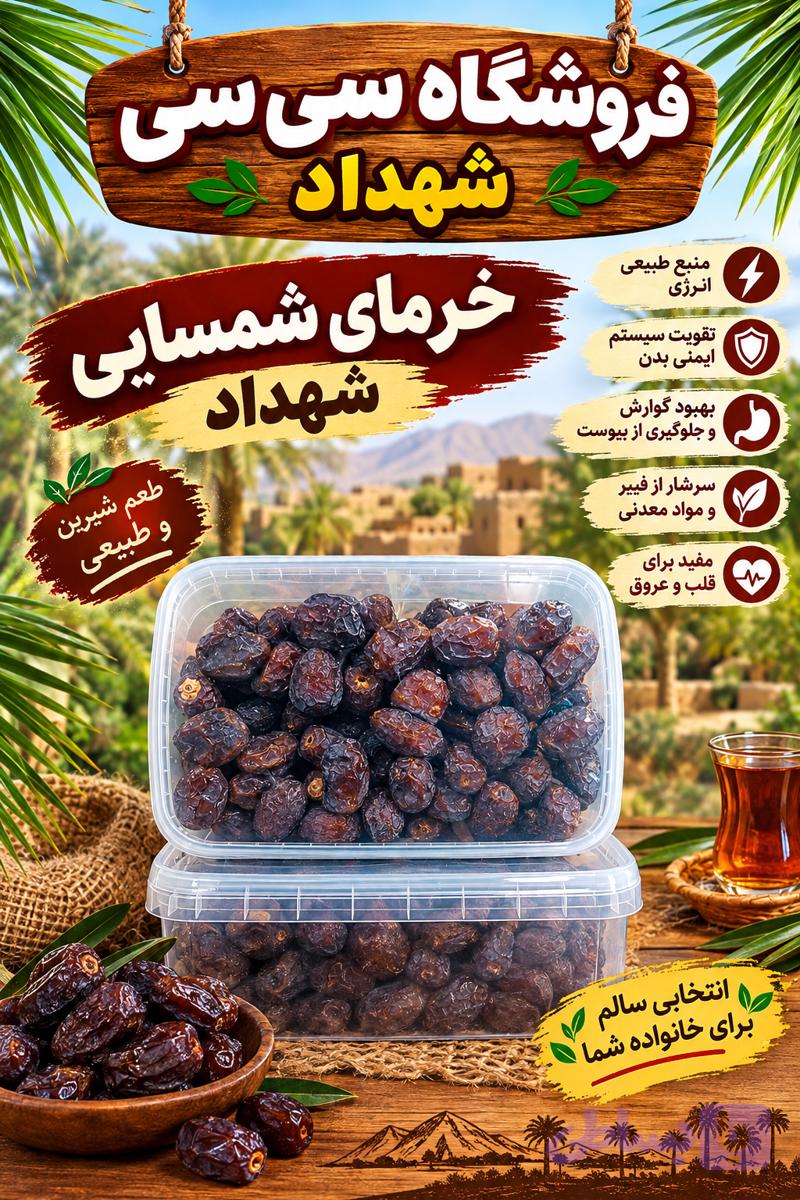 خرما شمسایی شهداد تازه