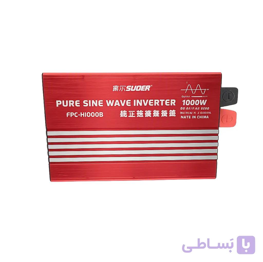اینورتر سینوسی 1000 وات 24 ولت سوئر مدل FPC-H1000B — تصویر 1