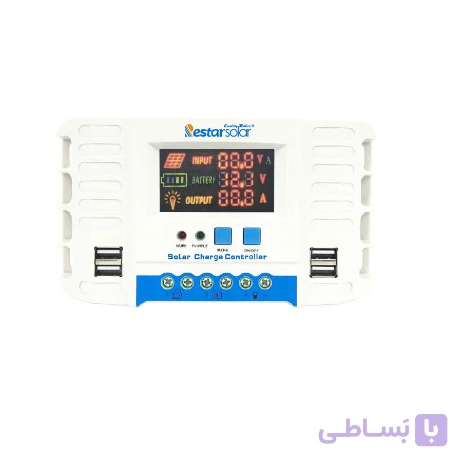 شارژ کنترلر 10 آمپر 12/24 ولت PWM برند Restar مدل RT-NT10 — تصویر 1