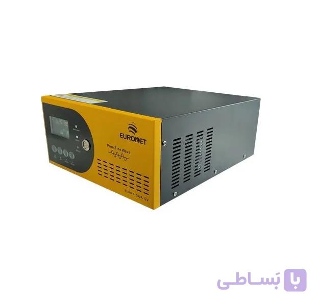 یو پی اس لاین اینتراکتیو 1250وات 12 ولت یورونت با قابلیت اتصال پنل خورشیدی — تصویر 1