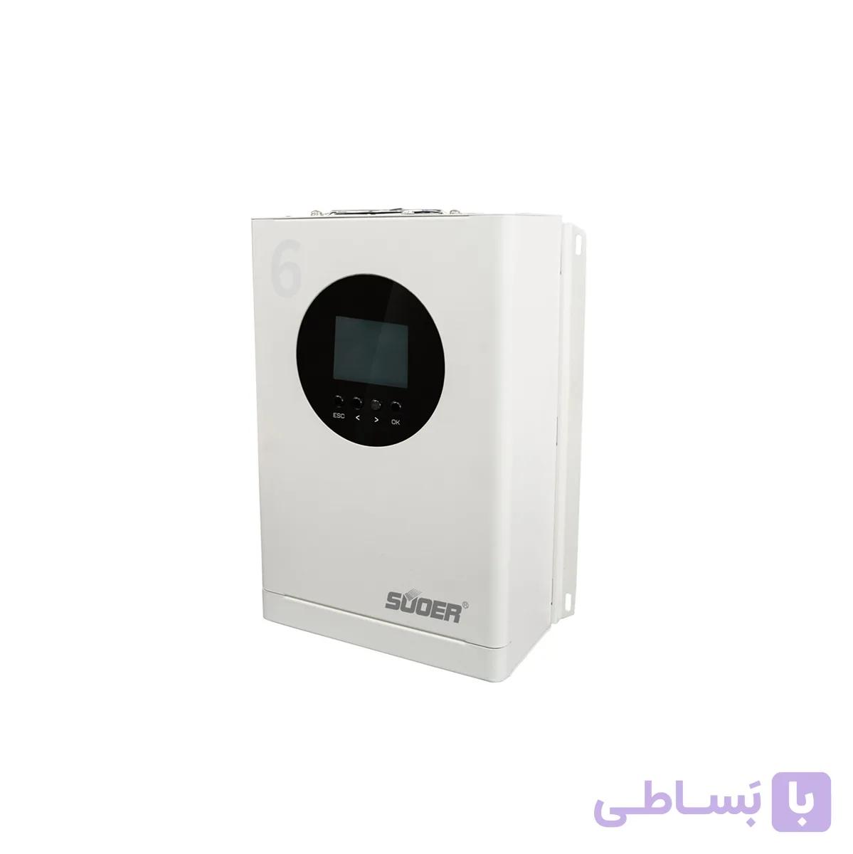 شارژ کنترلر 60 آمپر 12/24/48 ولت MPPT برند سوئر مدل SMP-4860