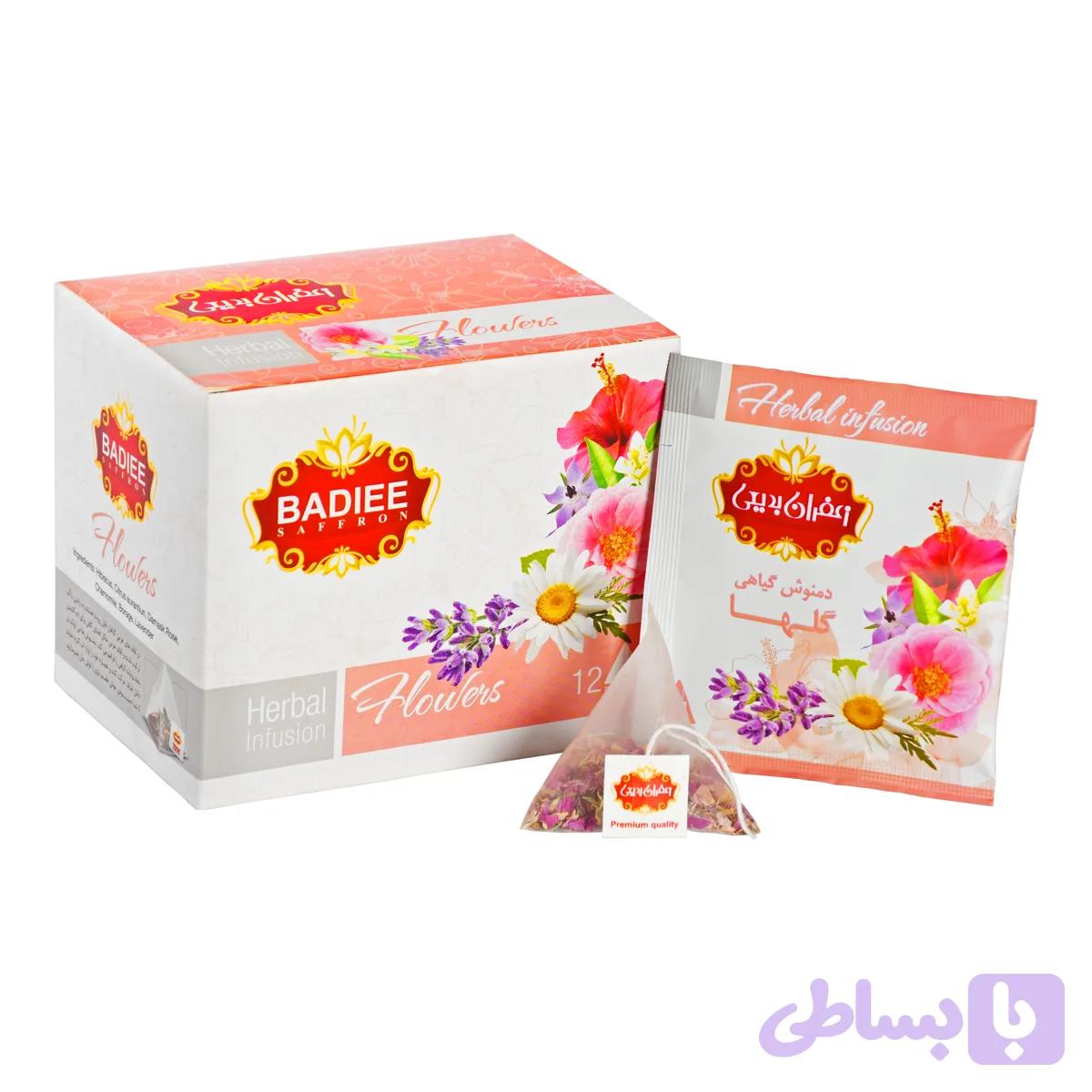 دمنوش گیاهی گلها