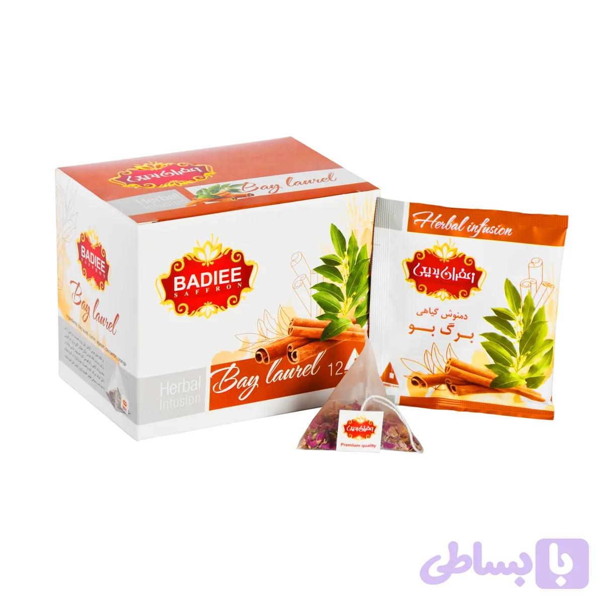 دمنوش گیاهی برگ بو‌ودارچین